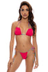 Luli Fama Wild Waters Multiway Scrunched Cup Bandeau